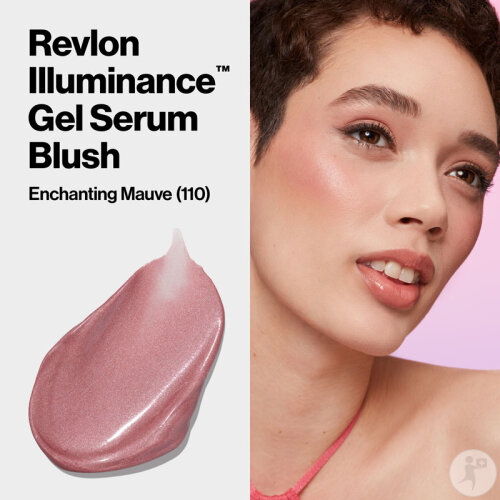 Revlon Illuminance Gel Serum Blush N° 110 Enchanting Mauve 1 Stück-2