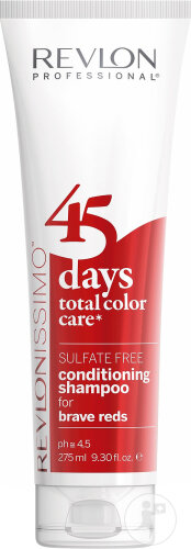 Revlon Professional Revlonissimo 45 Days Farbschutz-Pflegeshampoo Brave Reds Tube 275ml