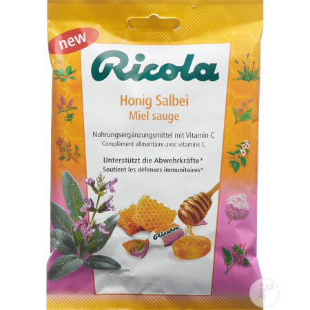 Ricola Honig Salbei Mit Zucker Beutel 75g