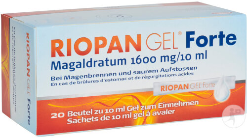 Riopan Gel Forte 1600mg Beutel 20x10ml