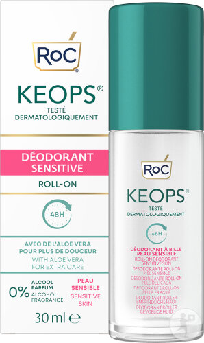 RoC Keops Deodorant Empfindliche Haut Roll-On 30ml