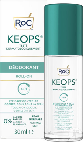 RoC Keops Deodorant Normale Haut Roll-On 30ml