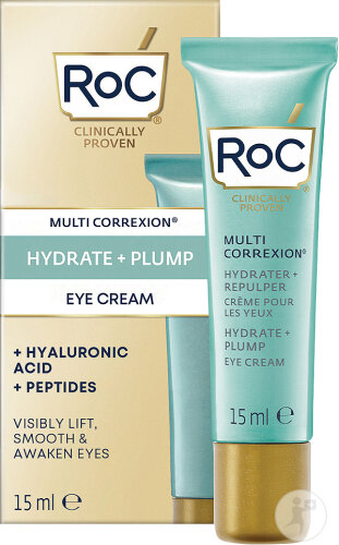RoC Multi Correxion Hydrate + Plump Augen-Gel-Creme Tube 15ml