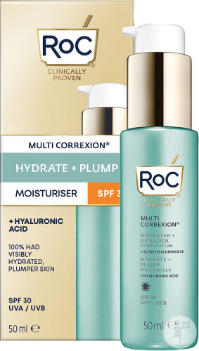 RoC Multi Correxion Hydrate + Plump Daily Moisturizer SPF30 Tiegel 50ml