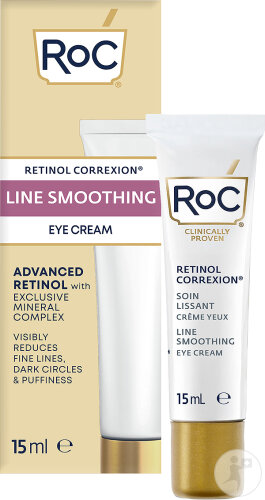 RoC Retinol Correxion Line Smoothing Nacht-Augencreme Tube 15ml