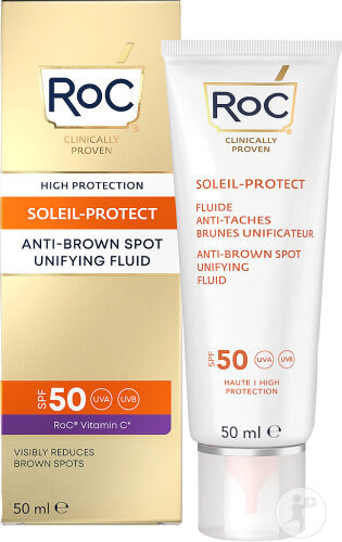 Roc Soleil Protect Ausgleichendes Fluid Gegen Braune Flecken SPF50 Tube 50ml