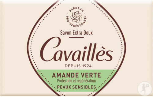 Rogé Cavaillès Extra-Sanfte Rückfettende Seife Grüne Mandel Empfindliche Haut 150g
