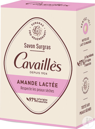 Rogé Cavaillès Überfettete Seife Milchmandel Trockene Haut 100g
