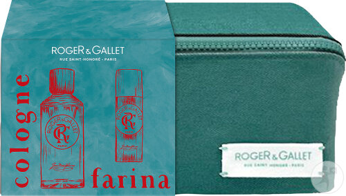 Roger&Gallet Kulturtasche Jean Marie Farina Eau De Cologne 100ml + Deodorant 50g Gratis 1 Set
