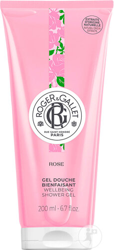 Roger & Gallet Rose Pflegendes Duschgel Rosenextrakt Aloe Vera Tube 200ml