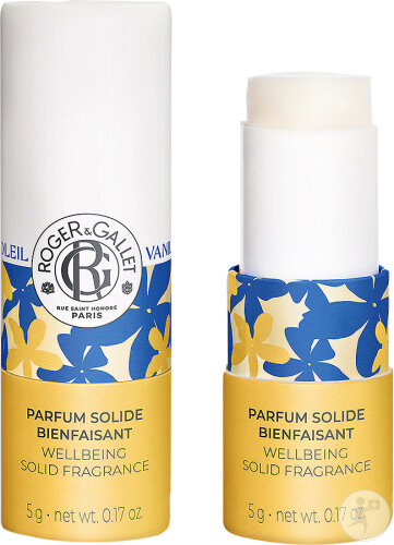 Roger&Gallet Vanille Soleil Wohltuendes Festes Parfum 5g