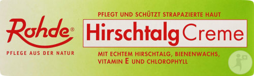 Rohde Hirschtalg Creme 100ml