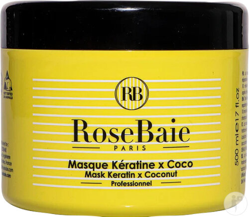 Rosebaie Maske Keratin X Kokos 500ml