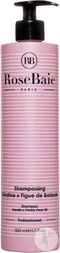 Rosebaie Shampoo Keratin X Feigenkaktusöl Pumpspender 500ml
