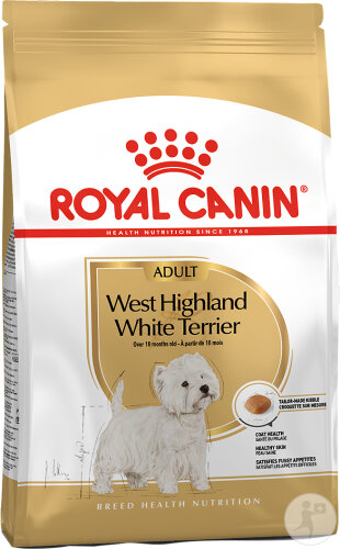 Royal Canin Breed West Highland White Terrier Adult Kroketten Hund 3kg