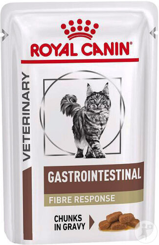 Royal Canin Veterinary Cat Gastrointestinal Fibre Response Beutel 12x85g