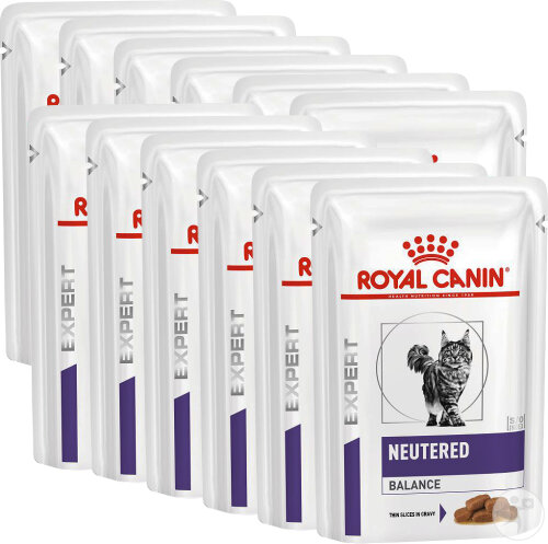 Royal Canin Expert Diet Neutered Balance Erwachsene Katzen Sterilisiert 12x85g