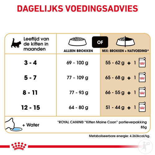Royal Canin Feline Breed Nutrition Katze Maine Coon Kitten Trockenfutter 4kg-7