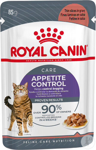 Royal Canin Feline Care Nutrition Appetite Control In Gravy 12x85g