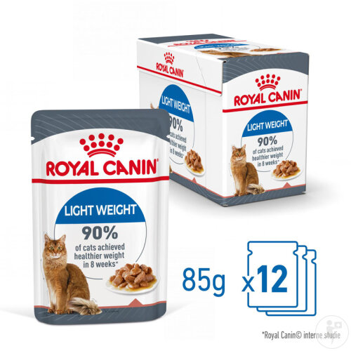 Royal Canin Feline Care Nutrition Light Weight Care In Gravy 12x85g-3