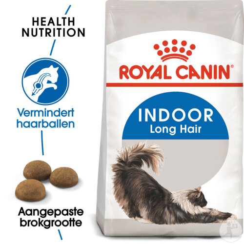 Royal Canin Feline Health Nutrition Indoor Long Hair 2kg-2