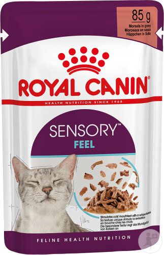 Royal Canin Feline Health Nutrition Sensory Feel In Gravy 12x85g