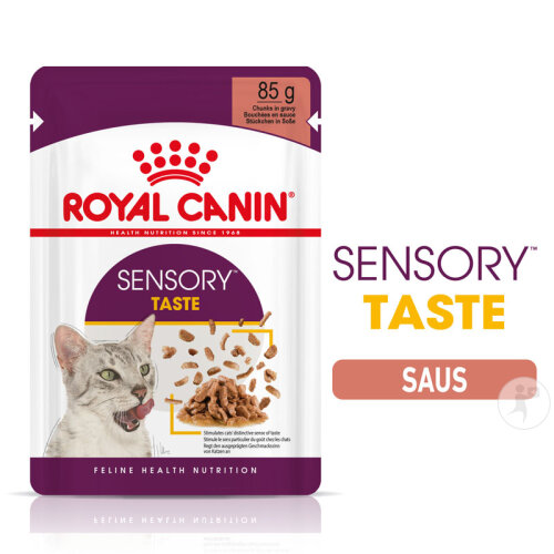Royal Canin Feline Health Nutrition Sensory Taste In Gravy 12x85g-2