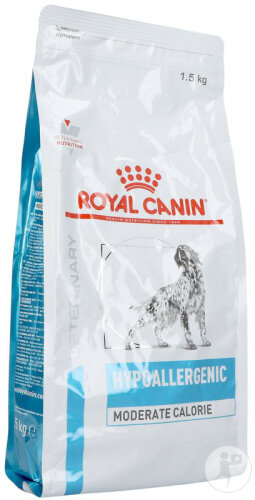 Royal Canin Hund Hypoallergen Moderate Kalorien Trockenfutter 1,5kg