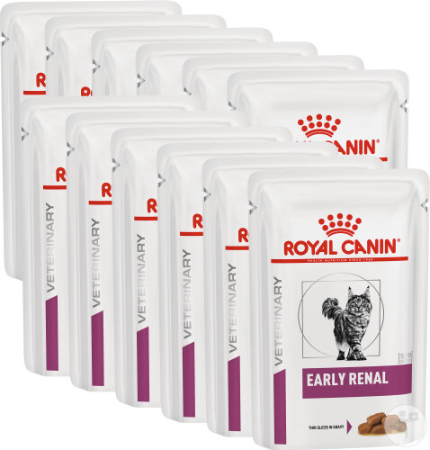 Royal Canin Early Renal Diät-Alleinfuttermittel Erwachsene Katzen 12x85g