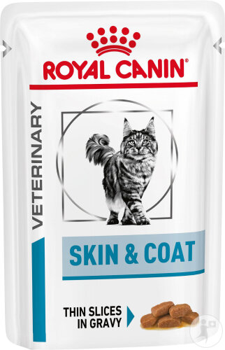Royal Canin Veterinary Diet Skin&Coat Feline Beutel 12x85g