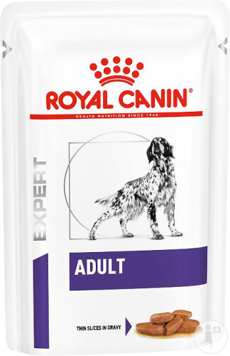 Royal Canin Veterinary Diet Expert Canine Adulte Dünne Scheiben In Soße Beutel 12x100g