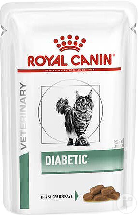 Royal Canin Veterinary Diet Diabetic Katze Nassfutter 12x85g