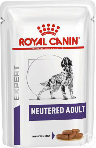 Royal Canin Veterinary Diet Neutered Caninne Adult Thin Slices In Gravy Zakjes 12x100g