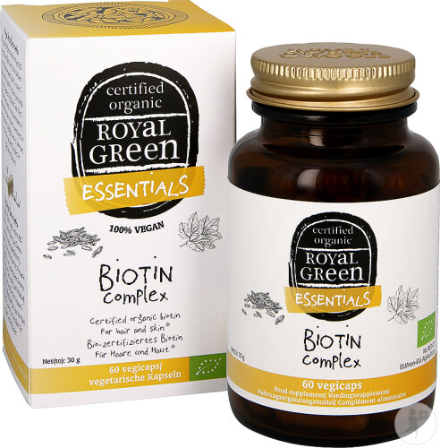 Royal Green Biotin Komplex 60 Vegetarische Kapseln