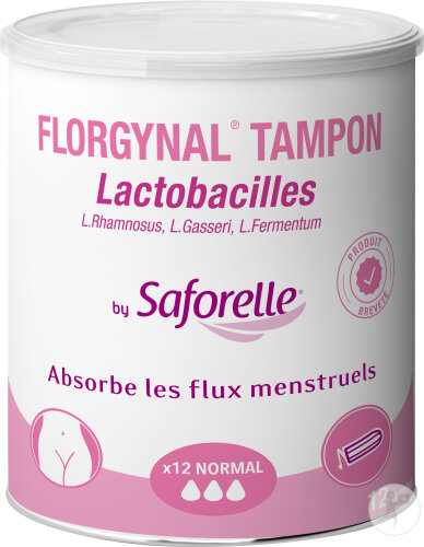 Saforelle Florgynal Tampon Normal 12 Stück