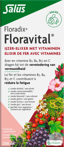 Salus Floradix Floravital/Kräuterblut Floradix Mit Eisen Tonikum 250ml