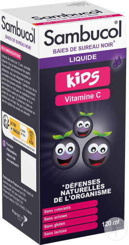 Sambucol Kids Liquid Sirup Für Kinder Flasche 120ml