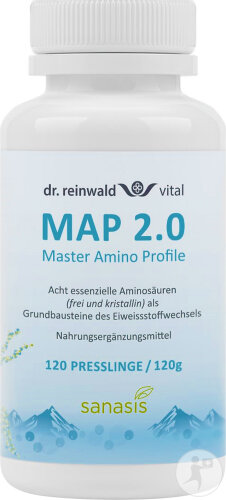 Sanasis MAP 2.0 Master Amino Profile Presslinge 120 Stück