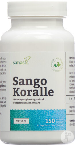 Sanasis Sango Koralle 150 Kapseln