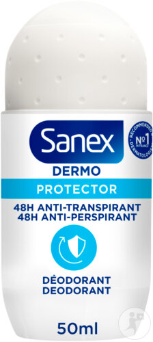 Sanex Dermo Protector 48h Anti-Transpirant Deodorant Roll-On 50ml