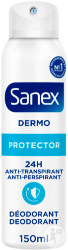 Sanex Deodorant Stick Dermo Protector – 24h Schutz, Ohne Aluminium & Alkohol, Für Damen/Herren