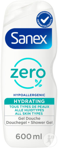 Sanex Zero% Feuchtigkeitsspendendes Duschgel Alle Hauttypen 600ml