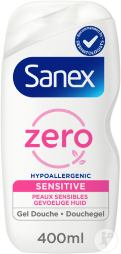 Sanex Zero% Sensitive Hypoallergenic Duschgel Empfindliche Haut 400ml
