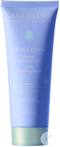 Sanoflore Hydra Ciana SOS Beruhigende Maske Tube 75ml
