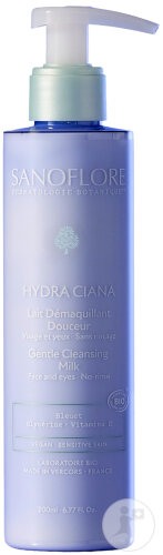 Sanoflore Hydra Ciana Sanfte Reinigungsmilch 200ml