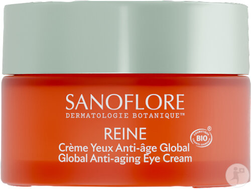 Sanoflore Reine Globale Anti-Aging Augencreme Pot 15ml