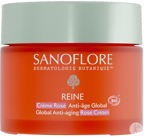 Sanoflore Reine Rosen Globale Anti-Aging Creme Pot 50ml