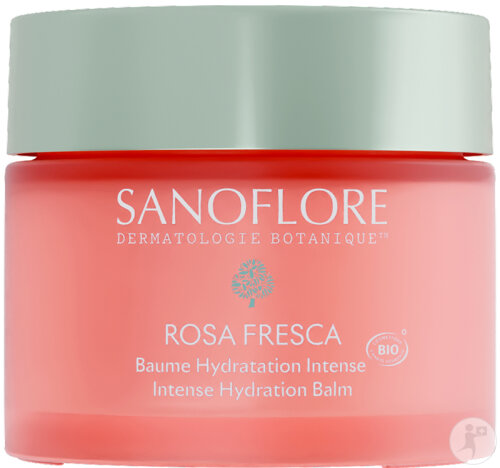 Sanoflore Rosa Fresca Intensiver Feuchtigkeitsbalsam Tiegel 50ml
