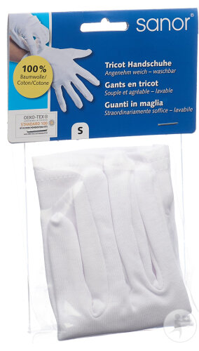 Sanor Strickhandschuhe S 1 Paar
