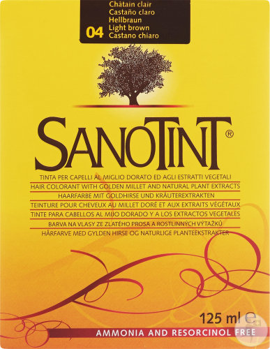 Sanotint Haarfarbe 04 Hellbraun 1 Kit